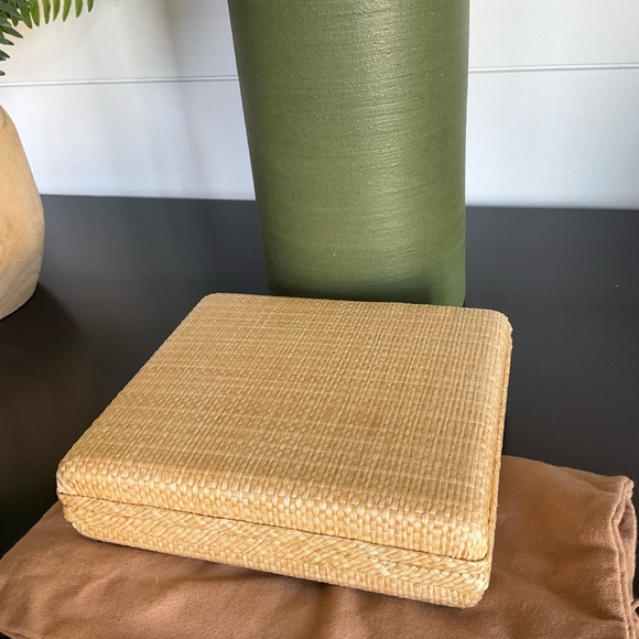 Toteme Raffia Box Clutch - Picture 7 of 10